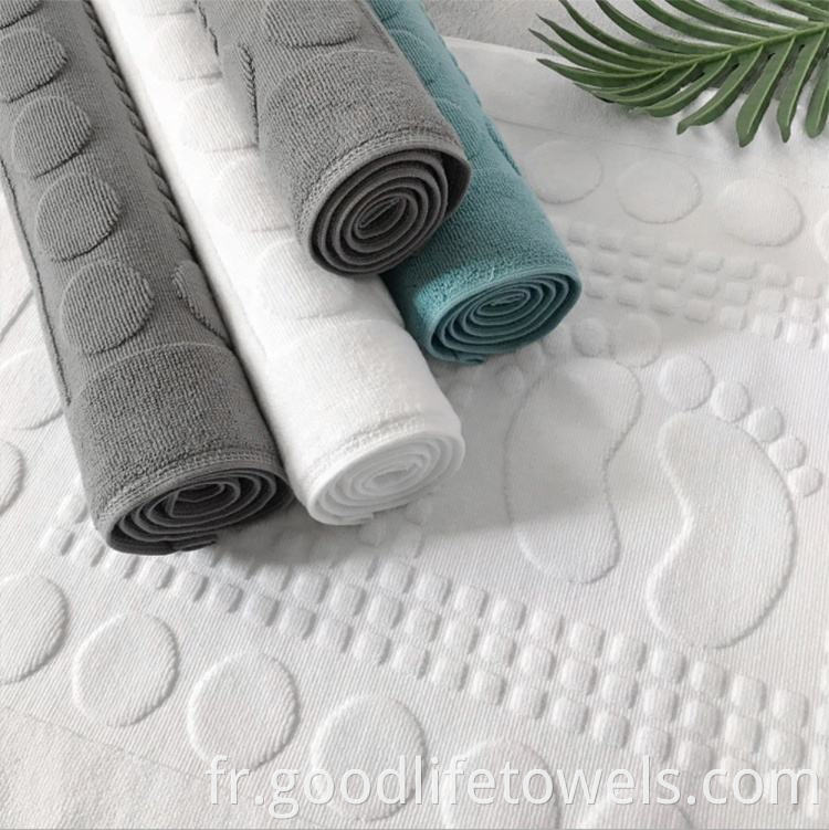 Hotel Floor Towel Water Absorbent Bathroom Bath Mat